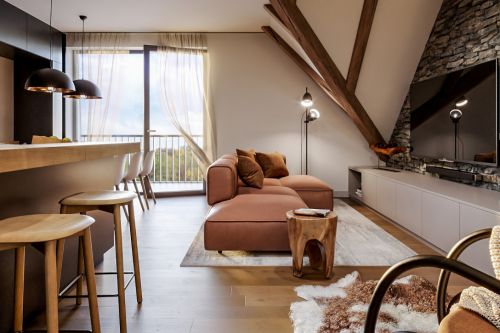 horský apartmán v podkroví